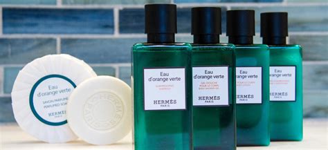 hermes toiletries hotel|essential amenities Hermes.